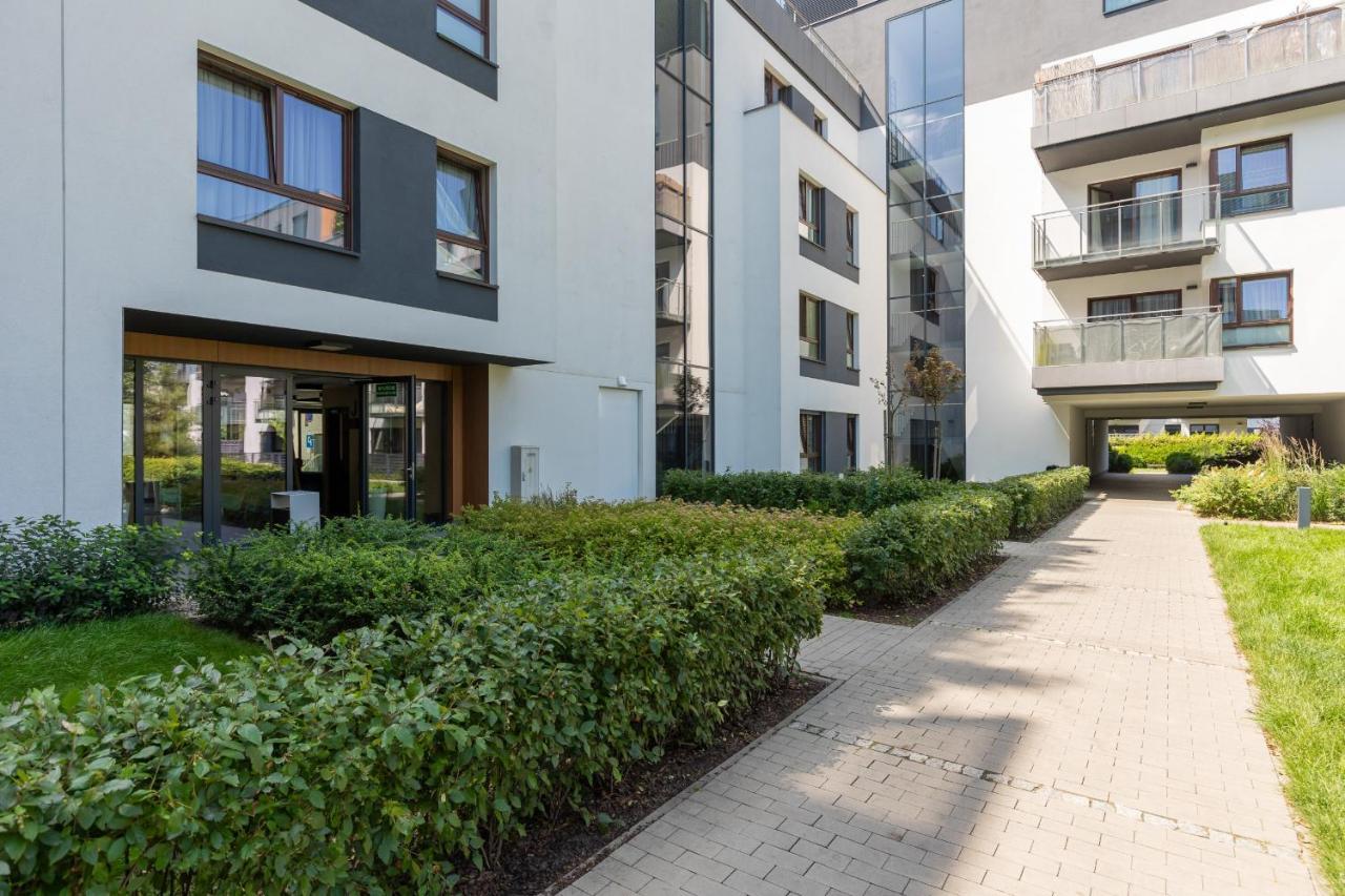 Sarmacka Apartment With Balcony Warsaw Wilanow By Noclegi Renters ภายนอก รูปภาพ