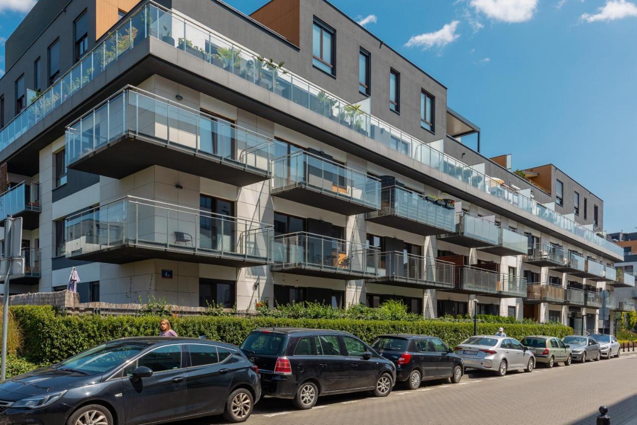 Sarmacka Apartment With Balcony Warsaw Wilanow By Noclegi Renters ภายนอก รูปภาพ